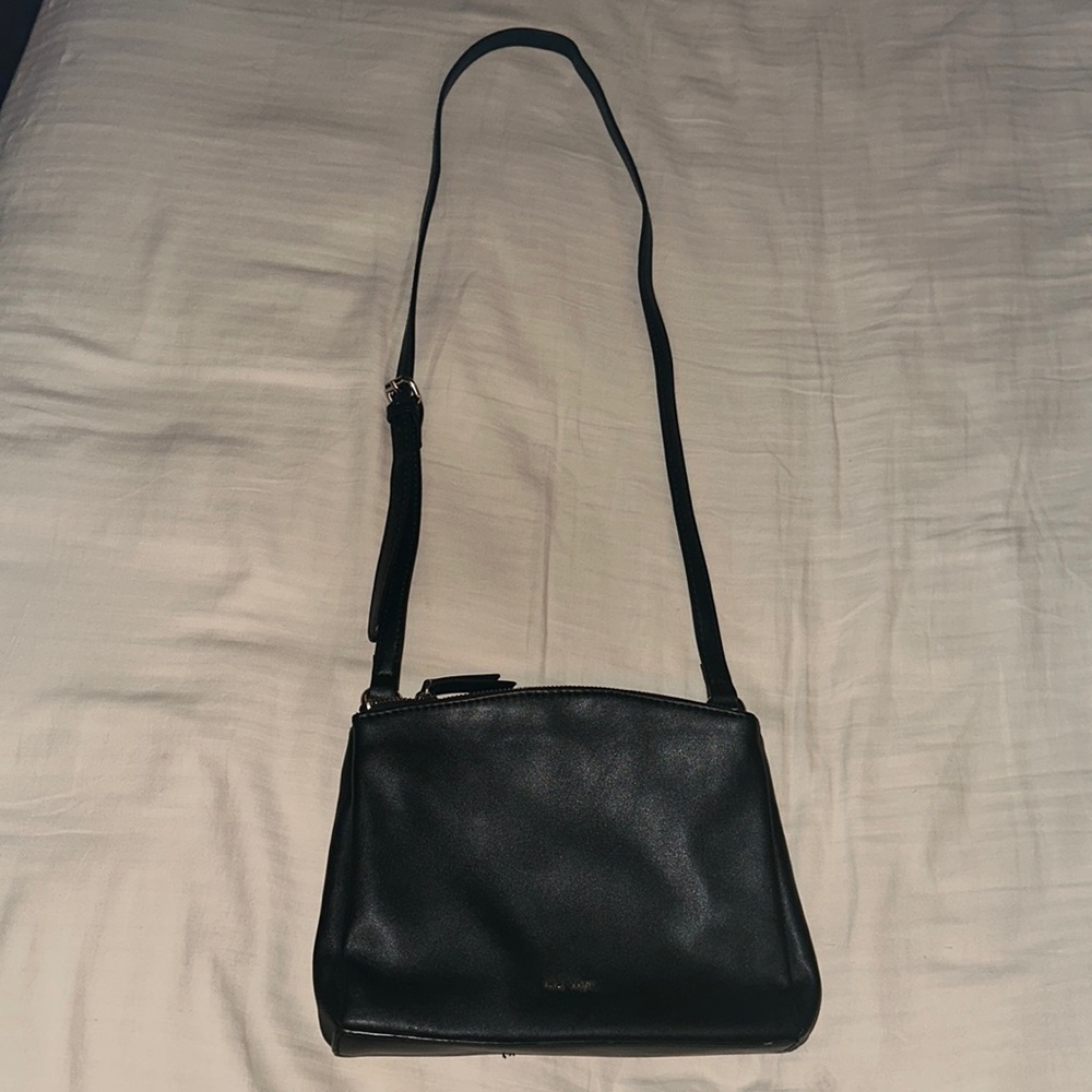 nine west black crossbody bag